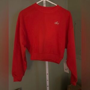 ALO Yoga Red Women's Sweater